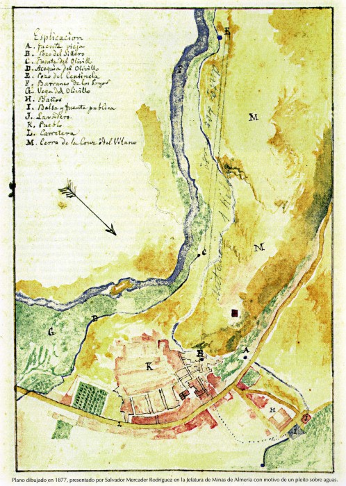 Plano dibujado en 1877