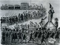 Caricatura de Sagasta