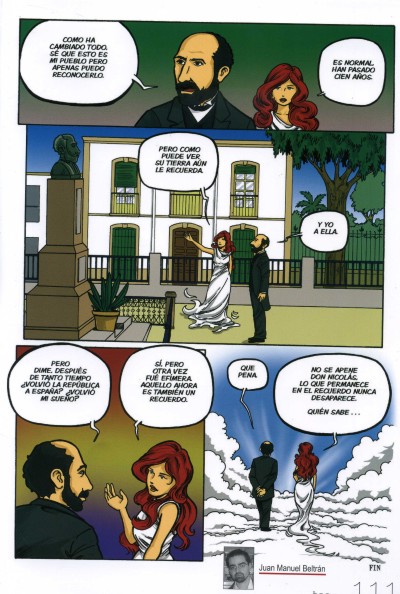 Juan Manuel Beltrán - Cómic Nicolás Salmerón